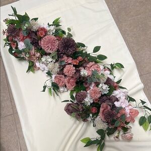 Elegant Floral Garland with Mixed Blooms size length 36 inches $691